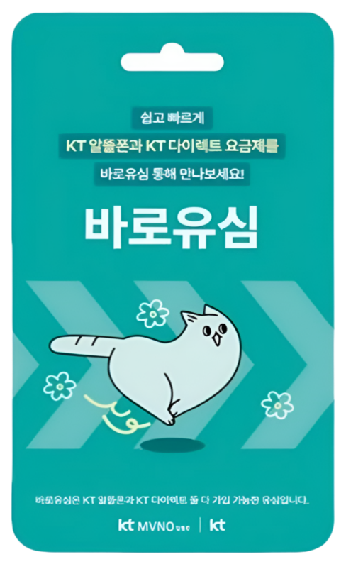 KT 바로유심 실물
