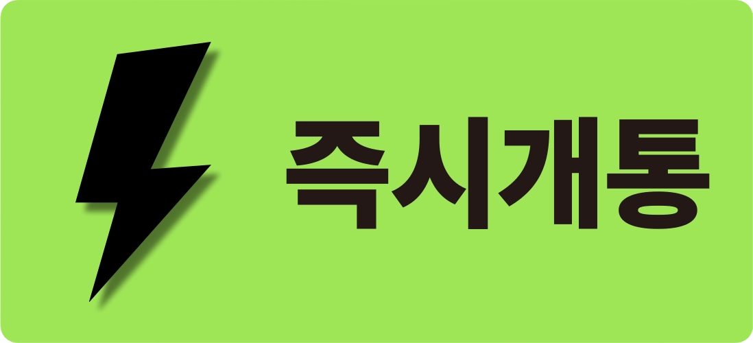 즉시개통